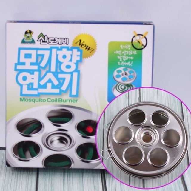 산도깨비 모기향 연소기