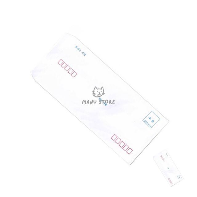 봉투주소 우편봉투 A4 규격봉투 편지봉투 105 x 225mm 100매