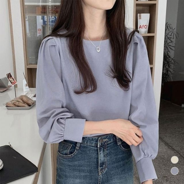 여성 셔츠 블라우스, 쉬폰 소재 봄 정장 코디
