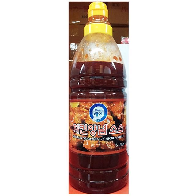 양념 치킨 소스 해인 2kg 치킨점 전문 액상 업소용