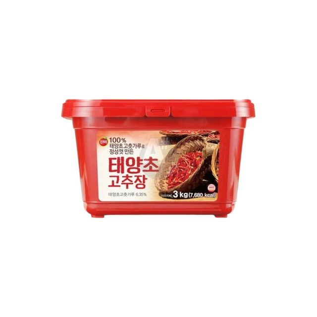 WL 진미 태양초 고추장 3kg X 4개