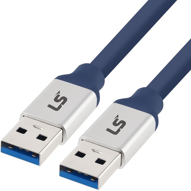 LS전선 USB3.0 A 수수케이블 1M, 고내구성 PC 연결 케이블