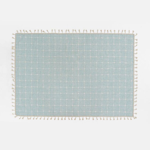 이시아르 민트 테이블보 식탁보 식탁덮개 140cmx90cm
