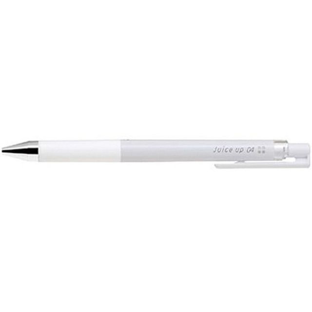 PILOT 쥬스업 0.4mm 화이트 볼펜 1자루