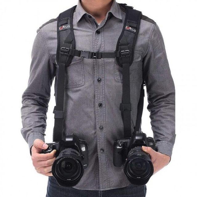 카메라 체스트 스트랩 조끼 상반신 몸통 DSLR 중형