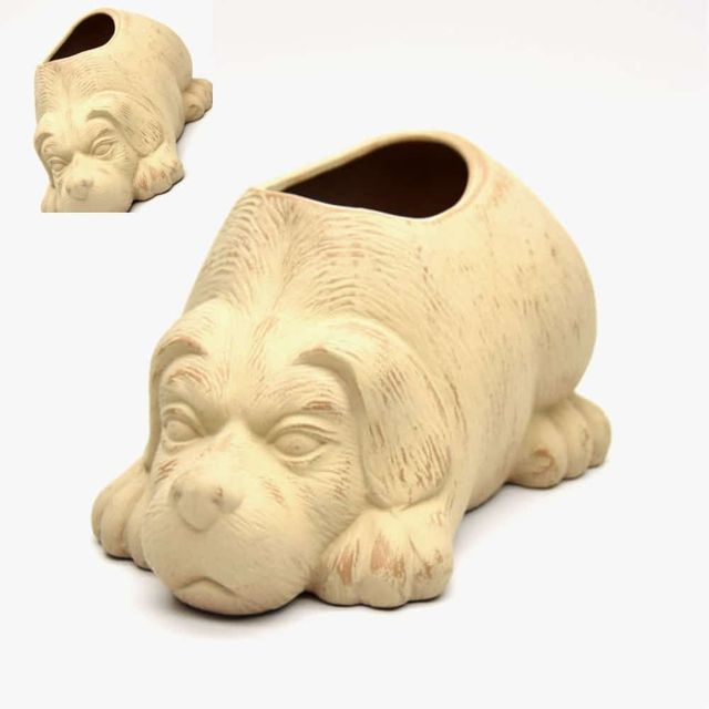 베트남 동물 토분 화분 25x15x14cm 강아지 강아지화분 강아지토분 동물화분 디자인토분