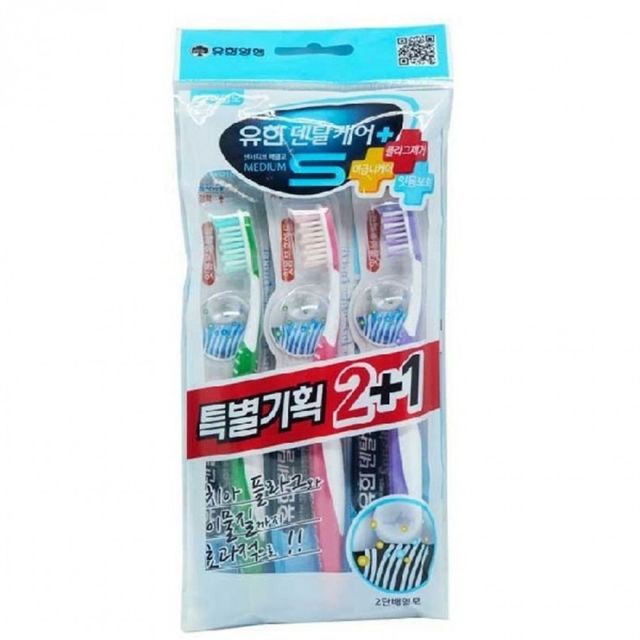 치석 제거용 배열모 칫솔 구강 플라그 클리너