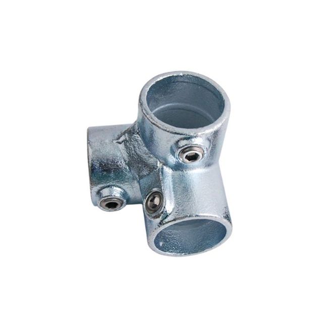 32A 42.4mm JH 실버 파이프클램프 봉브라켓 128 켓 봉