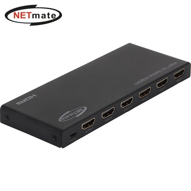 4K 60Hz HDMI 5대1 선택기(리모컨)