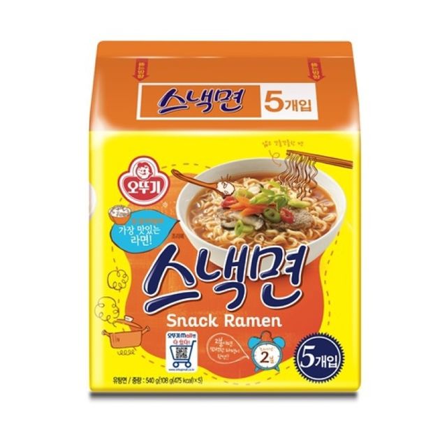 오뚜기 스낵면봉지(5입)
