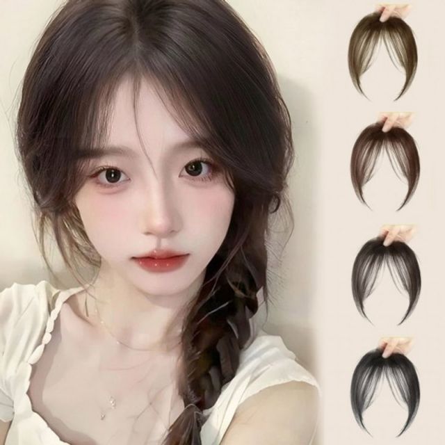 사이드뱅 가발 앞머리 헤어피스
