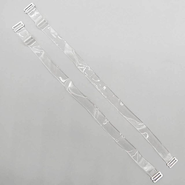 투명 누드 브라끈 1.5cm 투명어깨끈 오프숄더 속옷