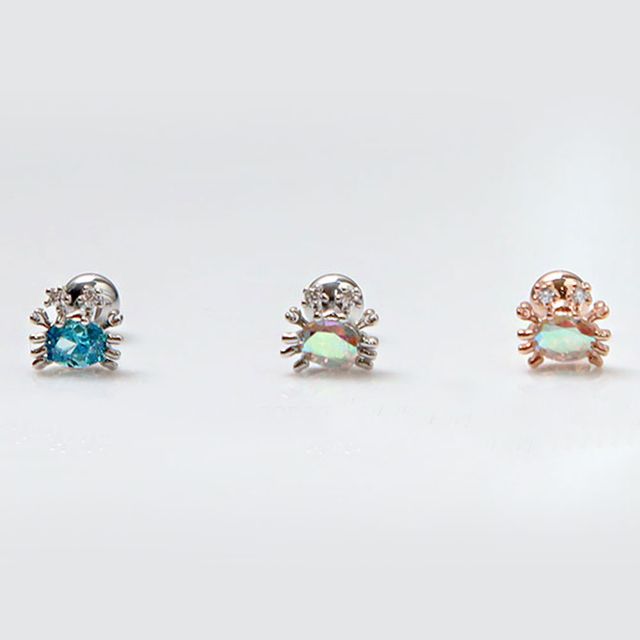 (1+1) 써지컬 피어싱 리틀 크랩 3종 택1