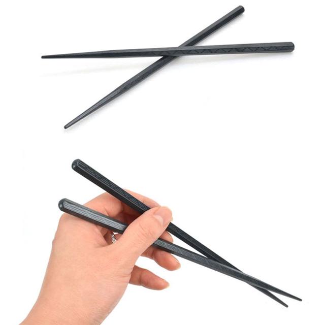 블랙 멜라민 일식 한식 업소용 젓가락 22.5cm 6호