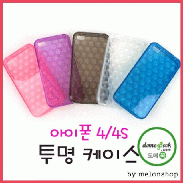 FC015 땡처리 투명케이스 4S 파우치데이 아이폰4 케이