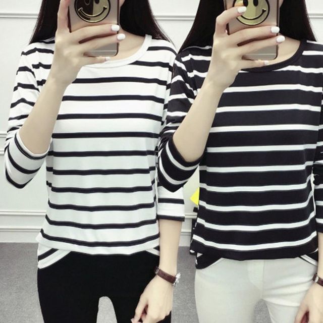 티셔츠 티셔츠코디 캐쥬얼 반팔티 긴팔 여성의류
