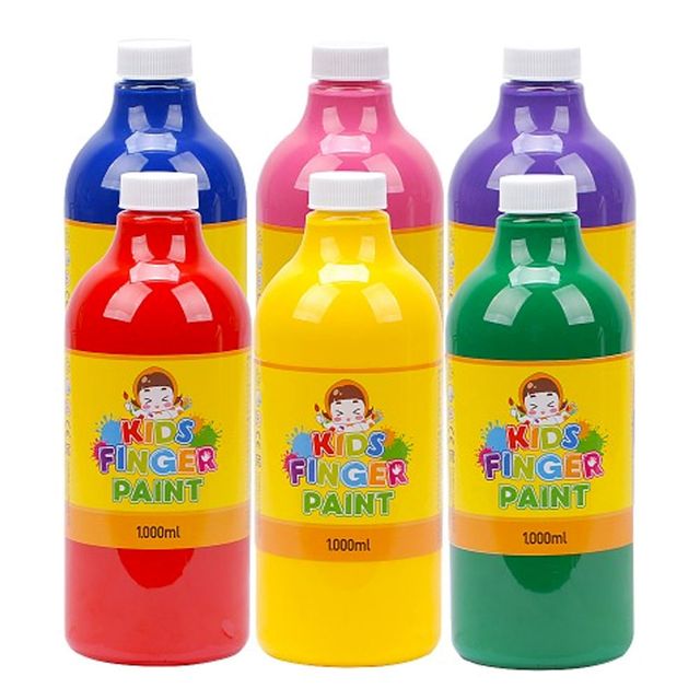 세트 x 핑거페인트 6색 1000ml 미술놀이