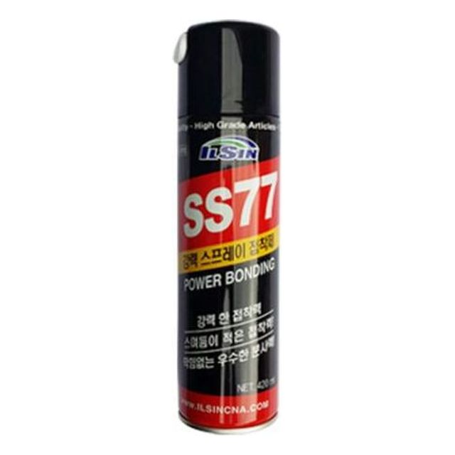 SS77 강력 스프레이 접 착 뿌리는 접 착 420ml