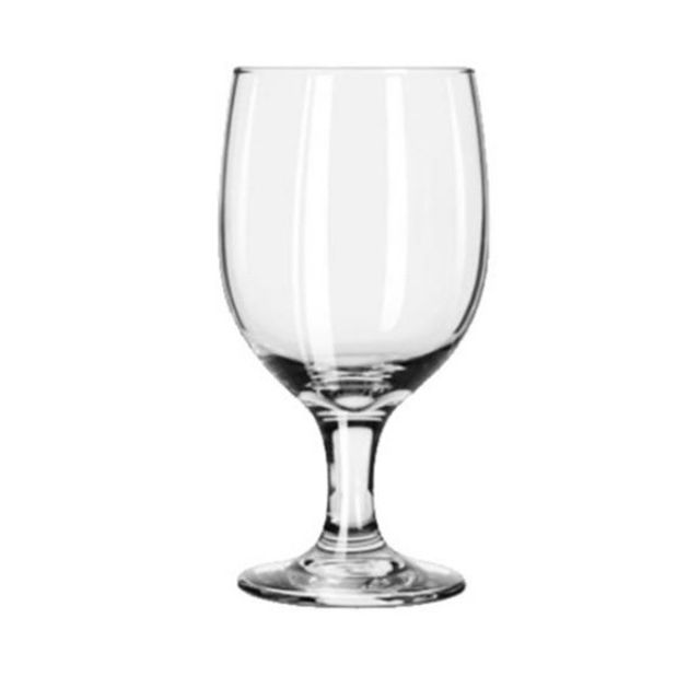 리비 유리컵 340ml 1P - 고블렛잔 물컵 주스잔 강화유리 1개