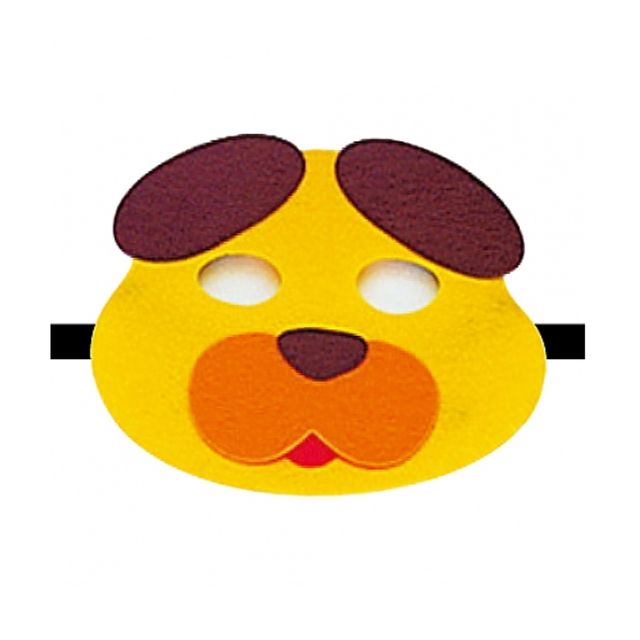 동물가면띠 강아지