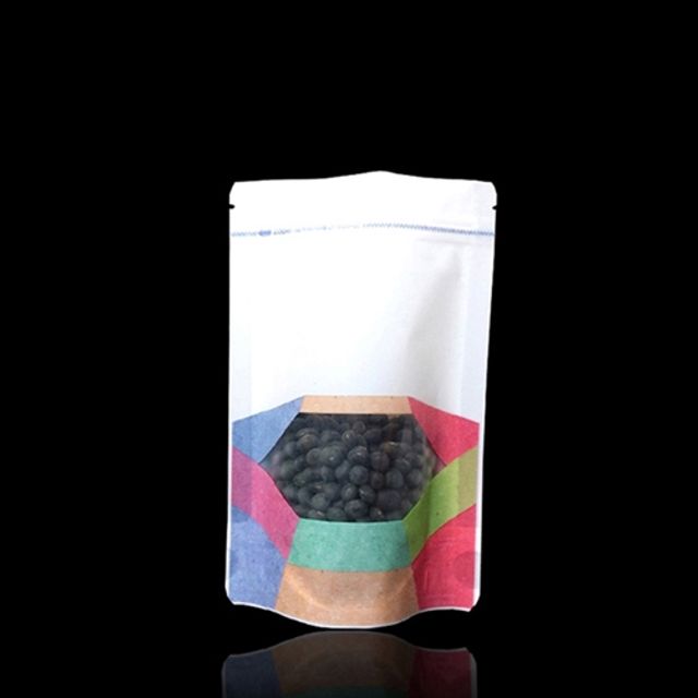 레인보우 지퍼스탠드 봉투 13x20cm 포장용품 50매