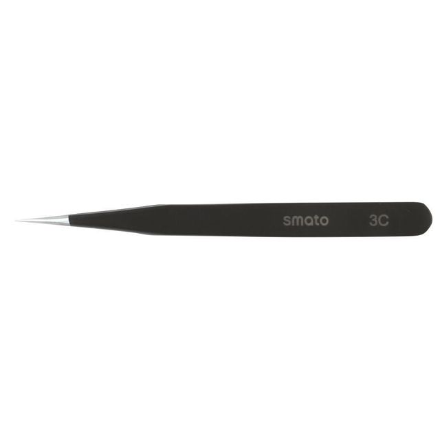 스마토 핀셋 ESD 3C 115MM 117-3677 정전기 방지형