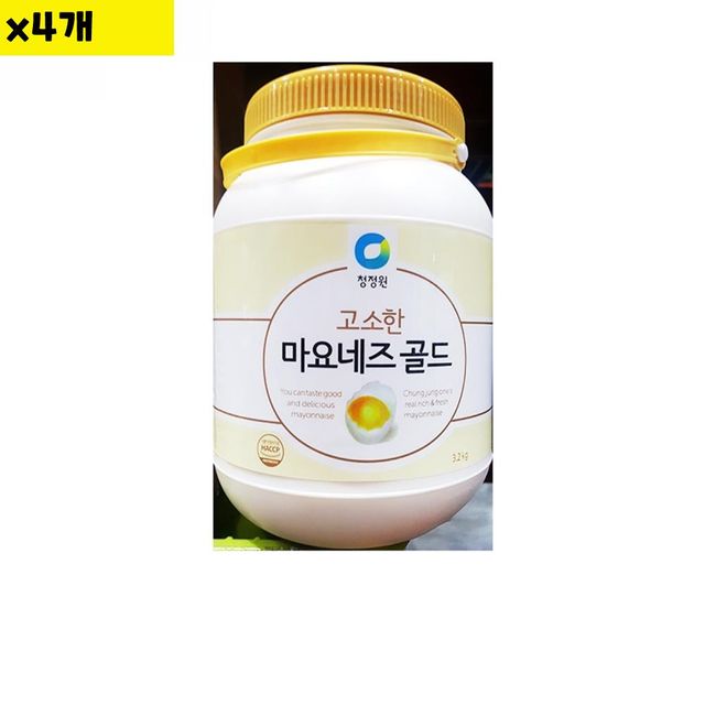 식자재 식재료 도매 유통 마요네즈 대상 3.2Kg x4개