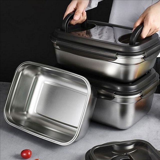 대용량 스테인리스 김치통 스텐락 스텐 김치통 김치냉장고 밀폐력 밀폐 용기