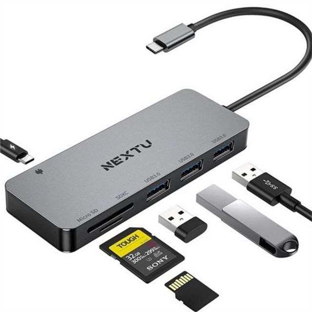 휴대용 c 타입 멀티 허브 고속 usb 허브 노트북 맥북