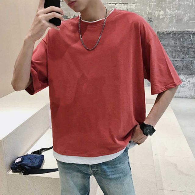 남자 여름 반팔 티셔츠 베이직 데일리 썸머 스타일