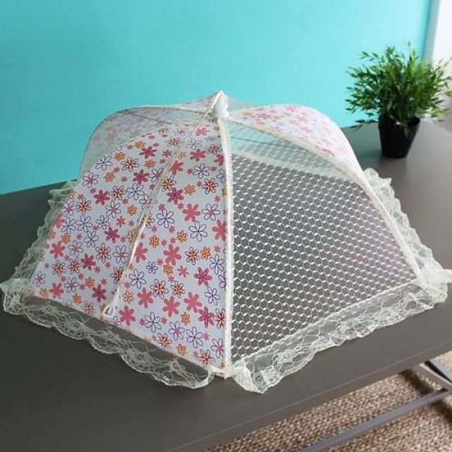 원터치 밥상보49 밥상덮개 접이식밥상보 칼라랜덤