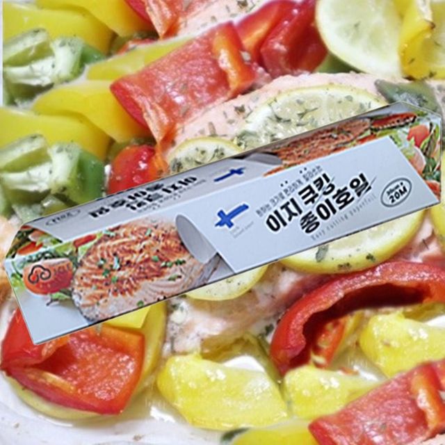 이지쿠킹 종이호일 유산지 30x20M 부침개 튀김 받침