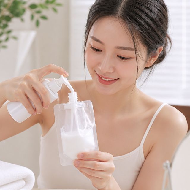 화장품 공병 튜브 용기 여행용 30ml 50ml 파우치형 화장품케이스