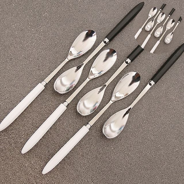 양식기 예쁜티스푼 스텐 티스푼 3P