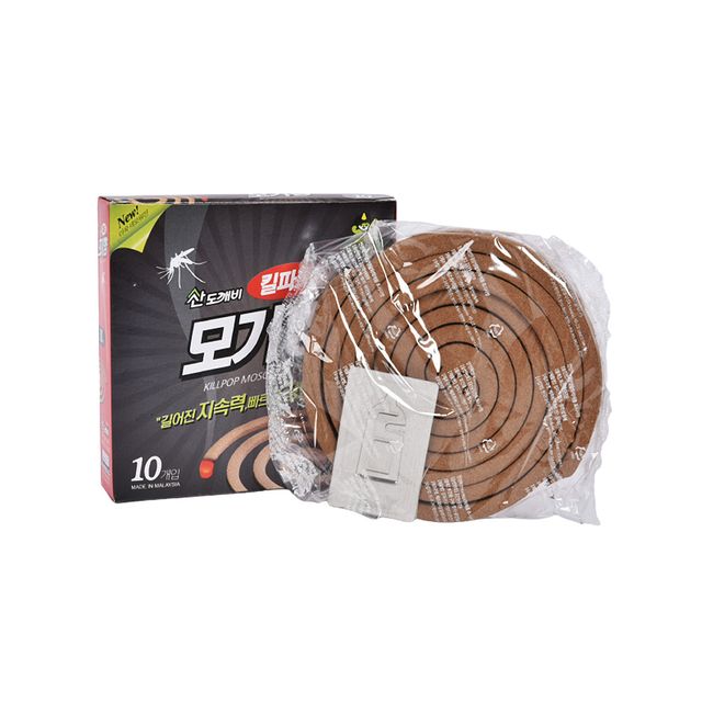 산도깨비 킬파프 모기향 10P 야외 실내 모기유인