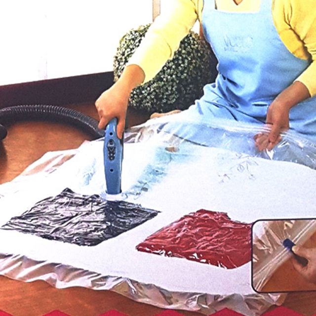 압축팩 옷 정리, 패딩자켓 의류 보관 포장