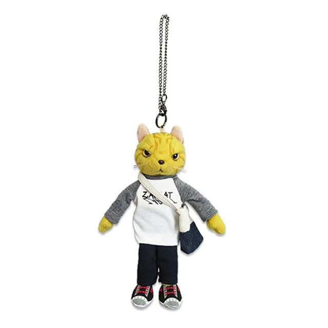 잽캐츠 마스코트인형 순 17cm 고양이 키링 악세사리