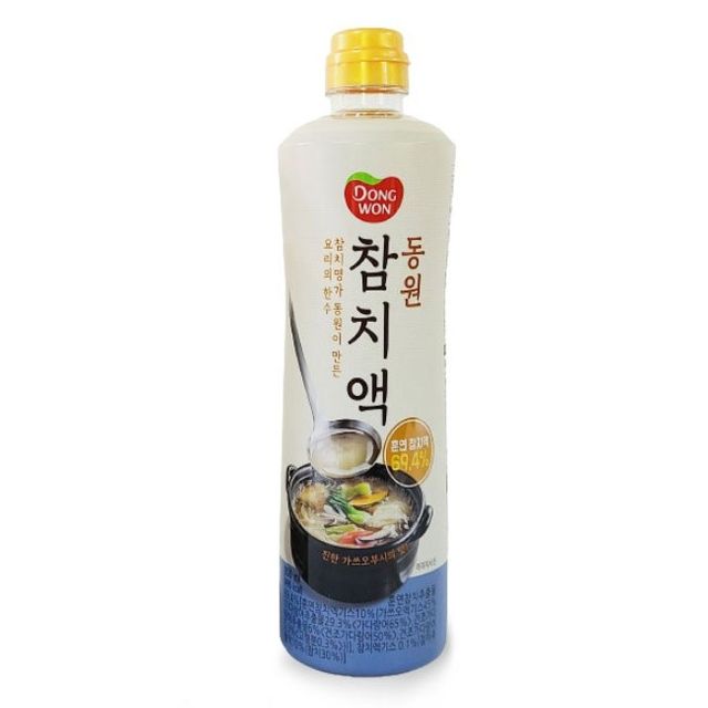 쿨샵 감칠맛 참치액 동원 훈연참치액 조미료 900ml