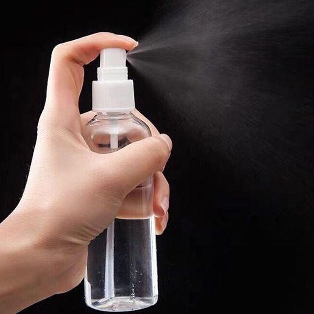 다용도 스프레이 투명 공병 탈취제 소분 용기 100ml
