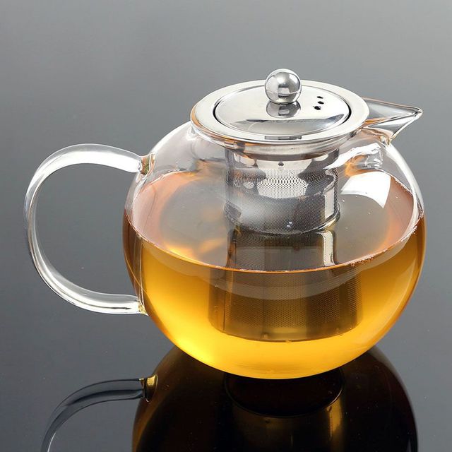 소담 내열유리 차포트 1.3L 거름망 티주전자