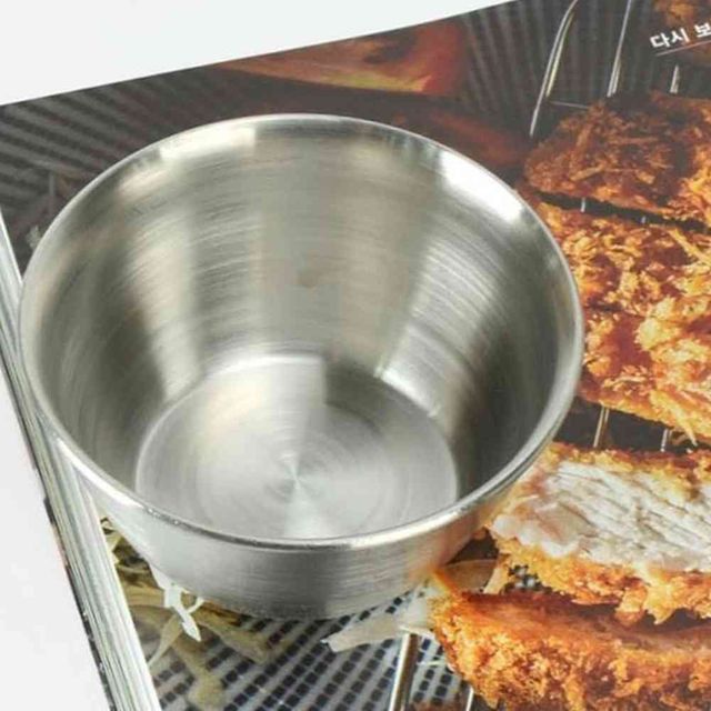 샤틴무광 스텐 소스컵 초장기 간장종지