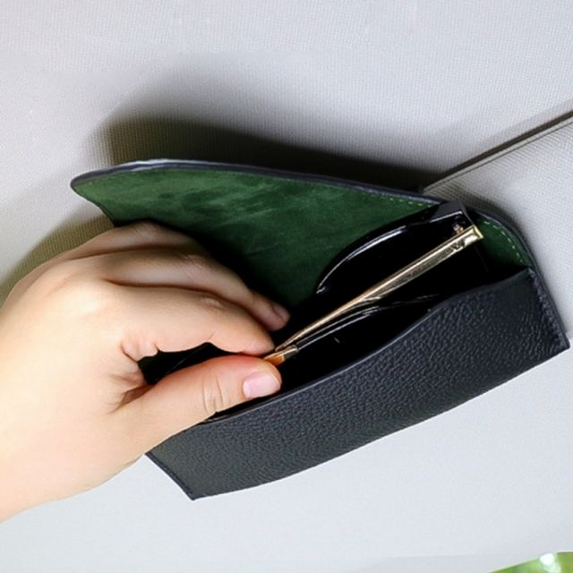 클립 선글라스 케이스 자동차 거치대 안경집 바이저 차량용 보관함