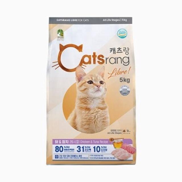 고양이 전연령 사료 리브레 5kg 길냥이 사료