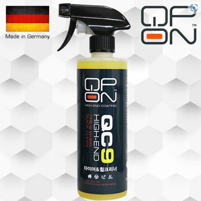 큐피온 케미컬 QC9 휠타이어 크리너 500ml 휠 세정 광택제