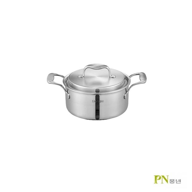 PN풍년 파비움 5PLY 깊은 양수냄비 18cm 스텐냄비 양은냄비 라면냄비 미니냄비 큰냄비 사골냄비