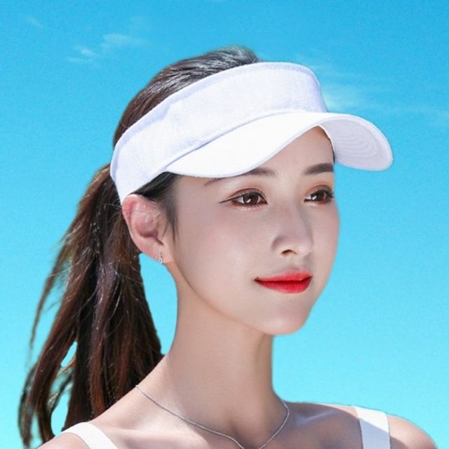 스포츠 선캡 등산 소두 골프 모자 여성