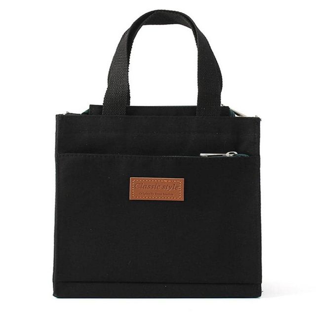 캔버스 토트백 25x28.5cm 블랙 미니토트백 남자토트백 여성토트백 미니가방 여성가방