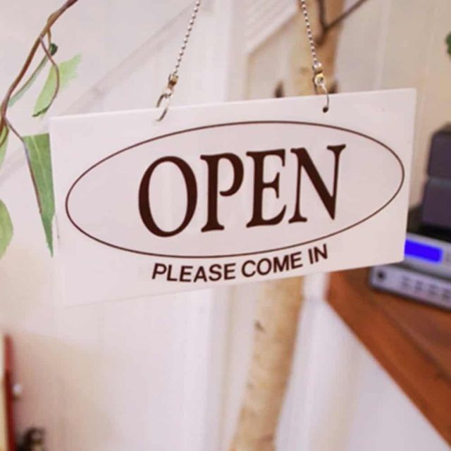 OPEN/CLOSED 표지판 오픈팻말 오픈클로즈 오픈클로즈팻말 도어사인 잠시외출중