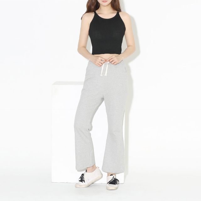 여성 부츠컷 라인 트레이닝 운동 일상 데일리 팬츠