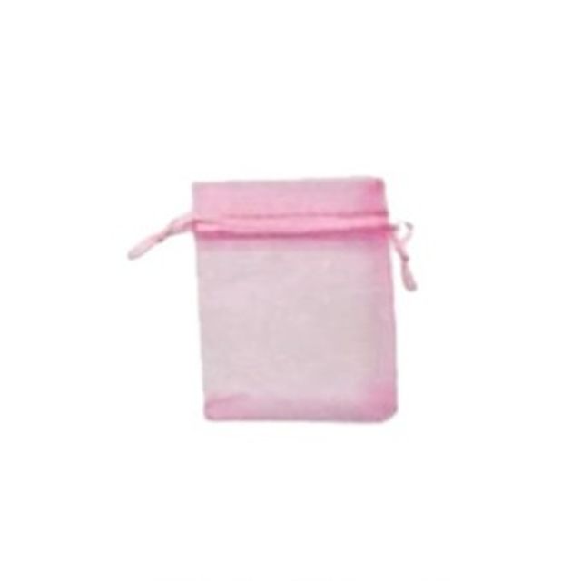 선물포장 망사주머니 핑크 7x9cm 사탕 액세서리 포장지